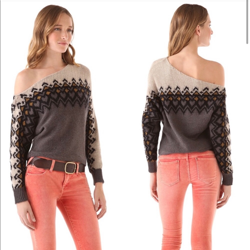 Free People Fair Isle Sweater